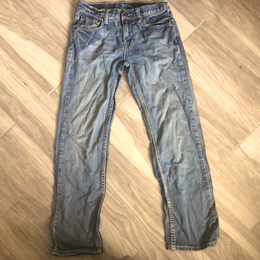 Flypaper Light Blue Pants Boys 14 Straight